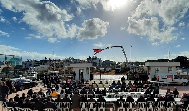 Aydın Hz. Ali Camii'nin temeli atıldı