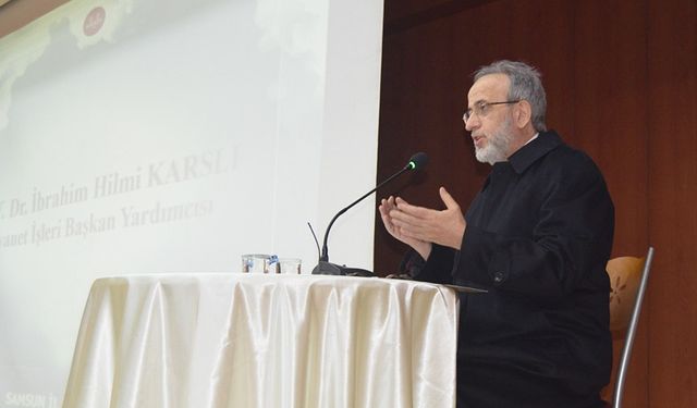 Prof. Dr. Karslı: İşimizde memuriyetten ziyade hasbilik olmalı