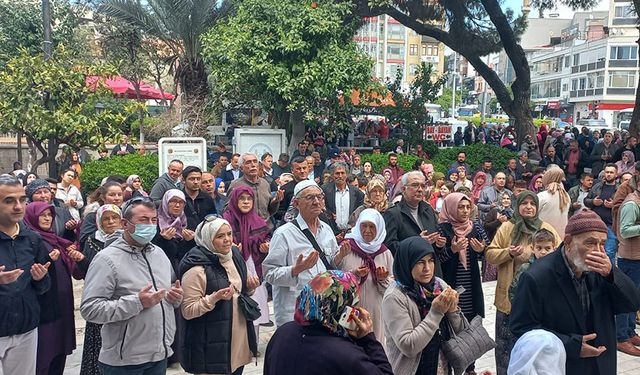 Aydın’dan kutsal topraklara 125 kişilik umre kafilesi uğurlandı