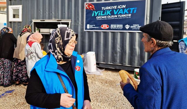 DİTİB gönüllülerinin Hatay’daki yardım çalışmaları sürüyor