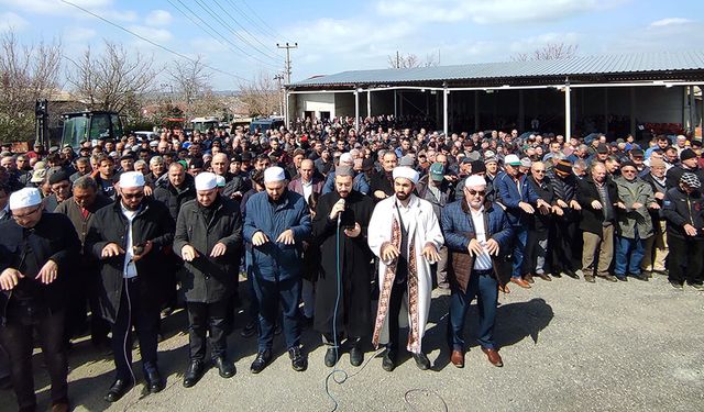 Edirne genelinde yağmur duası yapıldı