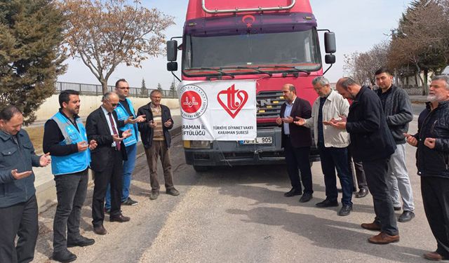 Karaman'dan Hatay’a uzanan 'iyilik' yolu