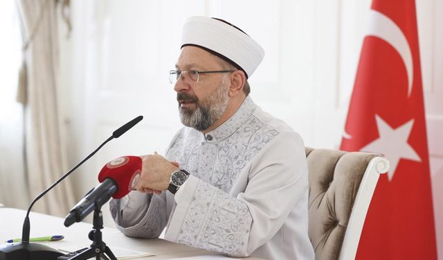 Diyanet İşleri Başkanı Erbaş'tan yaz Kur'an kurslarına ilişkin açıklama