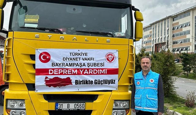 Bayrampaşa’dan deprem bölgesine yardım