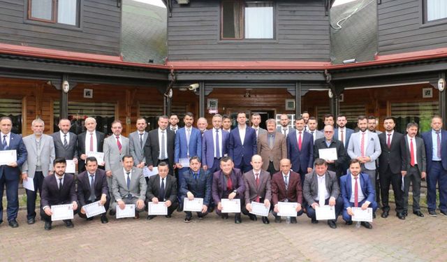 Gökçebey'de başarılı din görevlileri ödüllendirildi