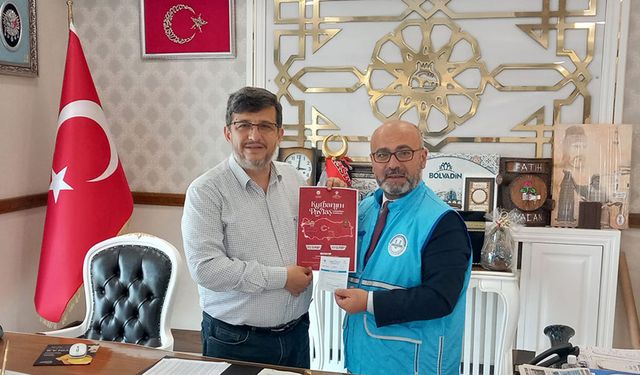 Başkan Kayacan, kurban vekaletini TDV’ye verdi