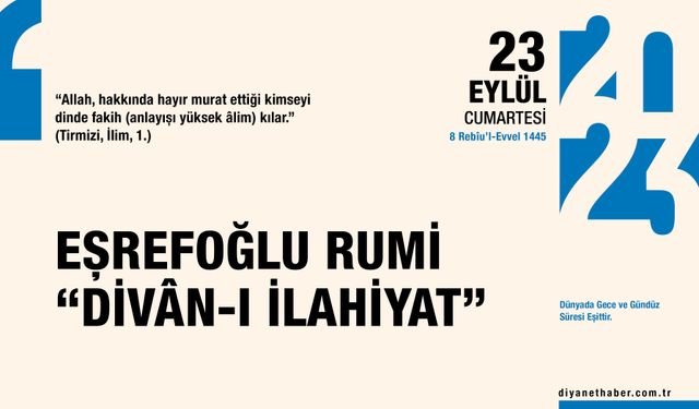 Eşrefoğlu Rumi "Divan-ı İlahiyat"