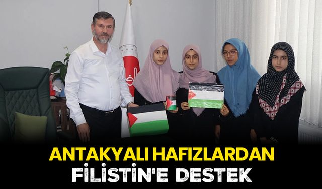 Antakyalı hafızlardan Filistin'e destek