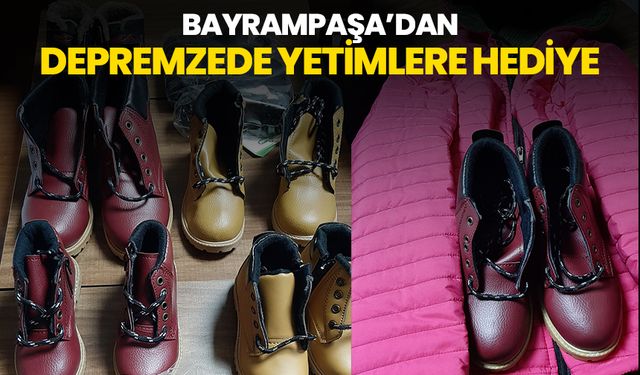 Bayrampaşa’dan depremzede yetimlere hediye