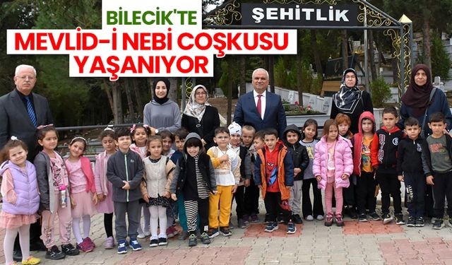 Bilecik'te Mevlid-i Nebi coşkusu yaşanıyor