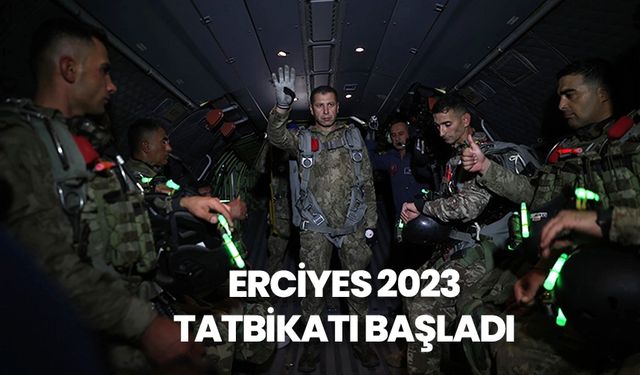 Erciyes 2023 Tatbikatı başladı