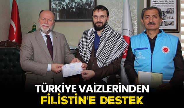 Türkiye vaizlerinden Filistin'e destek