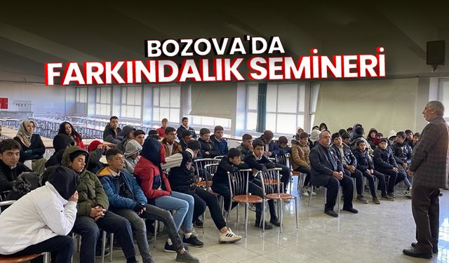 Bozova'da farkındalık semineri