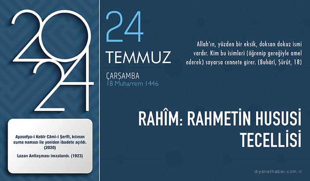 Rahîm: Rahmetin hususi tecellisi