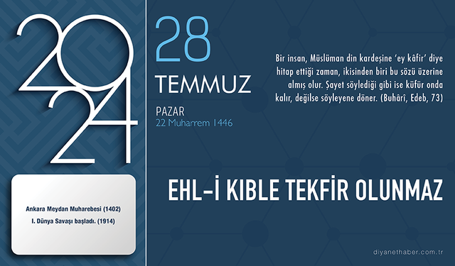 Ehl-i kıble tekfir olunmaz