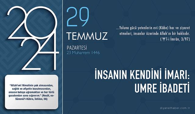 İnsanın kendini imarı: Umre ibadeti