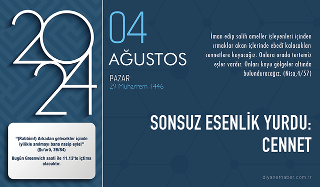 Sonsuz esenlik yurdu: Cennet