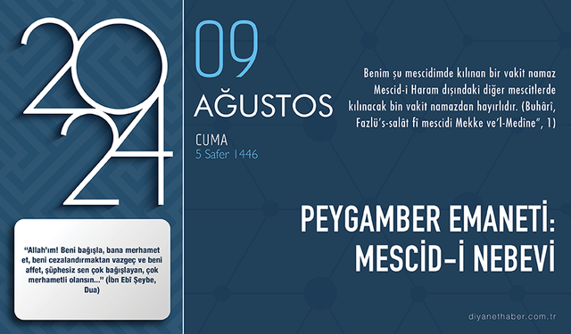 Peygamber emaneti: Mescid-i Nebevi