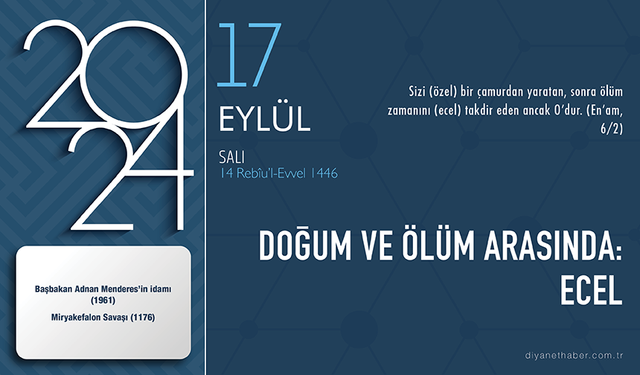 Doğum ve ölüm arasında: ecel