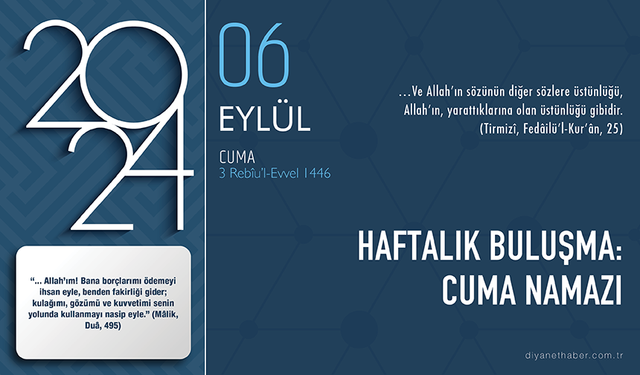 Haftalık buluşma: Cuma namazı