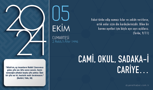 Cami, okul, sadaka-i cariye…