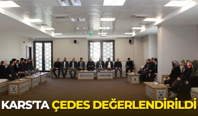 Kars'ta Çedes değerlendirildi