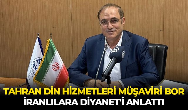 Tahran Din Hizmetleri Müşaviri Bor, İranlılara Diyanet'i anlattı