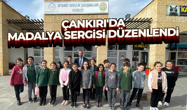 Çankırı'da madalya sergisi düzenlendi