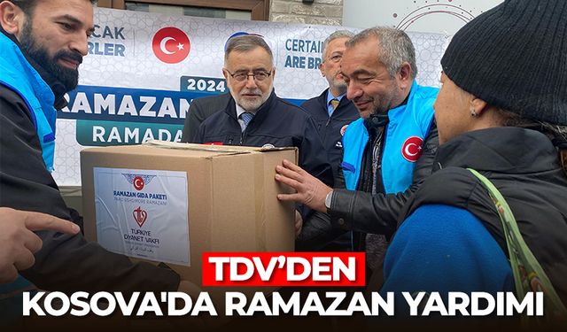 Türkiye Diyanet Vakfından Kosova'da ramazan yardımı