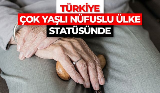 Türkiye "çok yaşlı nüfuslu ülke" statüsünde