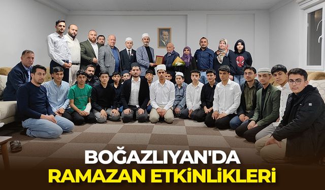 Boğazlıyan'da Ramazan etkinlikleri