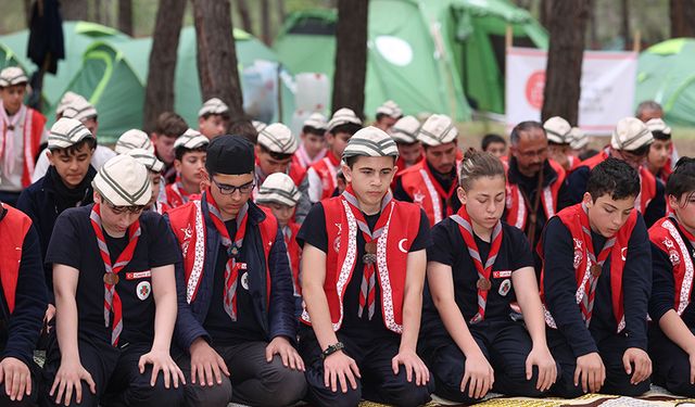 Diyanet İzcileri Çanakkale 57. Alay Milli Bilinç Kampında