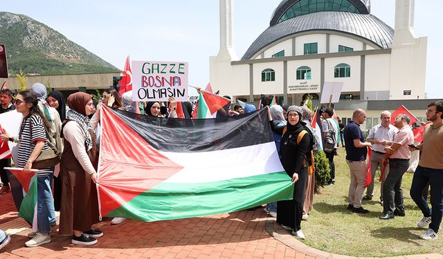 Alanya'dan Gazze’ye "Direnişe Selam"