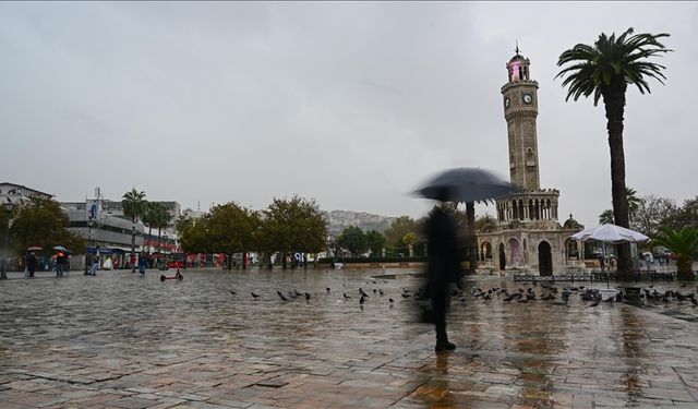 Çanakkale, Balıkesir ve İzmir için kuvvetli sağanak uyarısı