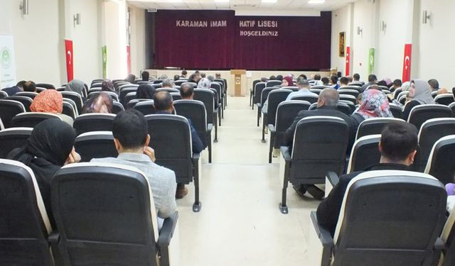 Karaman'da "Aile Okulu Seminerleri" sürüyor