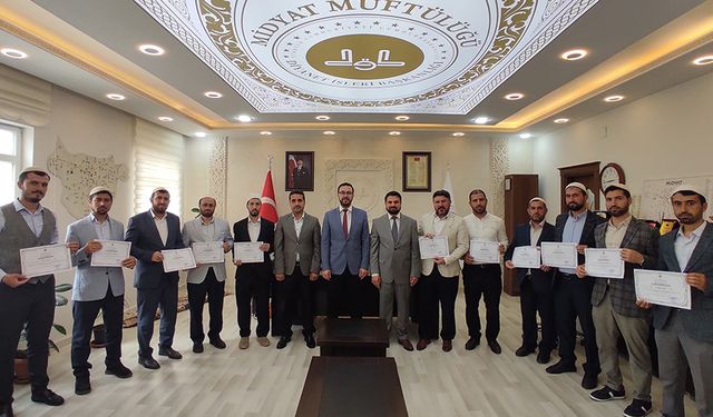 Midyat'ta din görevlileri vaaz becerilerini geliştirdi