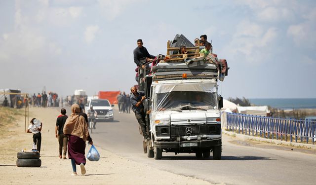 BM: Refah'tan saat başı yaklaşık 200 ailenin hareket ettiğini görüyoruz