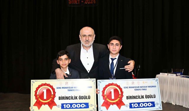 "Genç Muhafızlar Hafızlık Yarışması"nın Türkiye Finali Siirt'te yapıldı