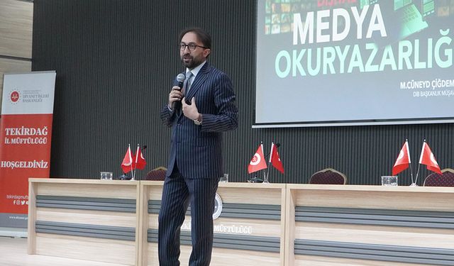 Çiğdemli: Sosyal medyayı gençlere ulaşmak için etkili kullanmalıyız