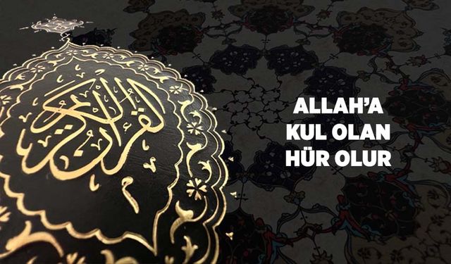 Allah'a Kul Olan Hür Olur