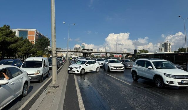 Esenyurt'ta zincirleme trafik kazası