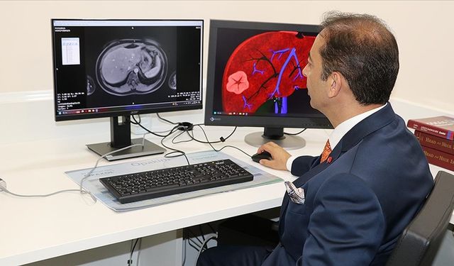 Erzincan'da üniversitede yapay zeka desteğiyle karaciğere kitle lezyon tanısı konuluyor