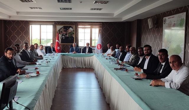 Erzurum'da TDV hizmetleri değerlendirildi