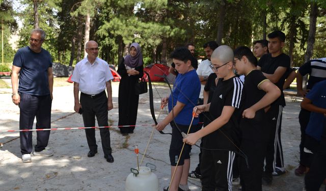 Kırıkkale’de Yaz Kur’an Kursu öğrencileri kampta buluştu