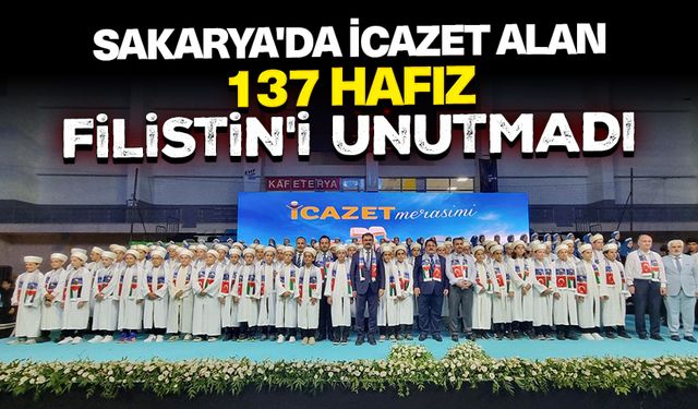 Sakarya'da 137 hafız icazet aldı