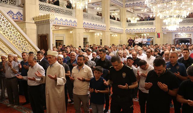 Kastamonu'da şehit olan polis memuru Ahmet Şahan için mevlid okutuldu