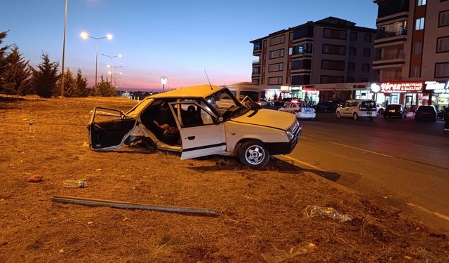 Yozgat'ta pikap ile otomobilin çarpışması sonucu 8 kişi yaralandı