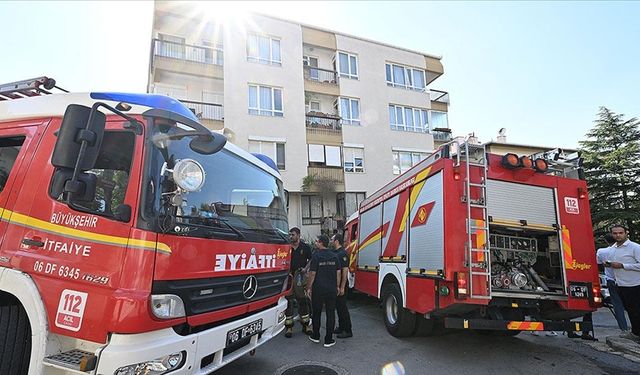 Ankara'da evde doğal gaz patlaması sonucu 1 kişi hayatını kaybetti