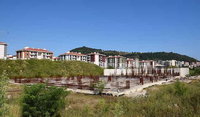 Giresun Dini İlimler Külliyesi inşaatı devam ediyor