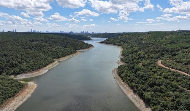 İstanbul'da barajlardaki doluluk oranı yüzde 50'nin altına indi